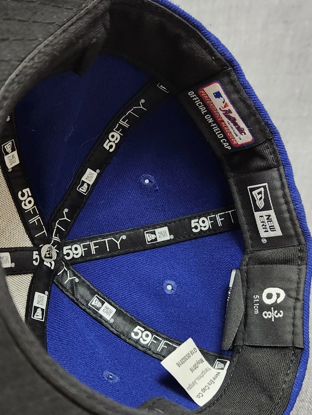 New Era × Los Angeles Dodgers Official On Field 59Fifty Fitted Hat